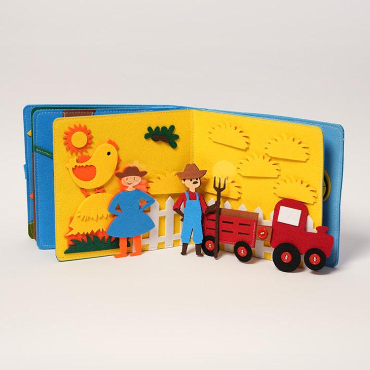 Montessori Farmer Kalandkönyv