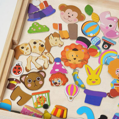 Montessori Mágneses Cirkusz tábla