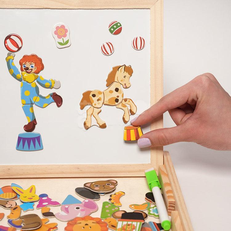 Montessori Mágneses Cirkusz tábla
