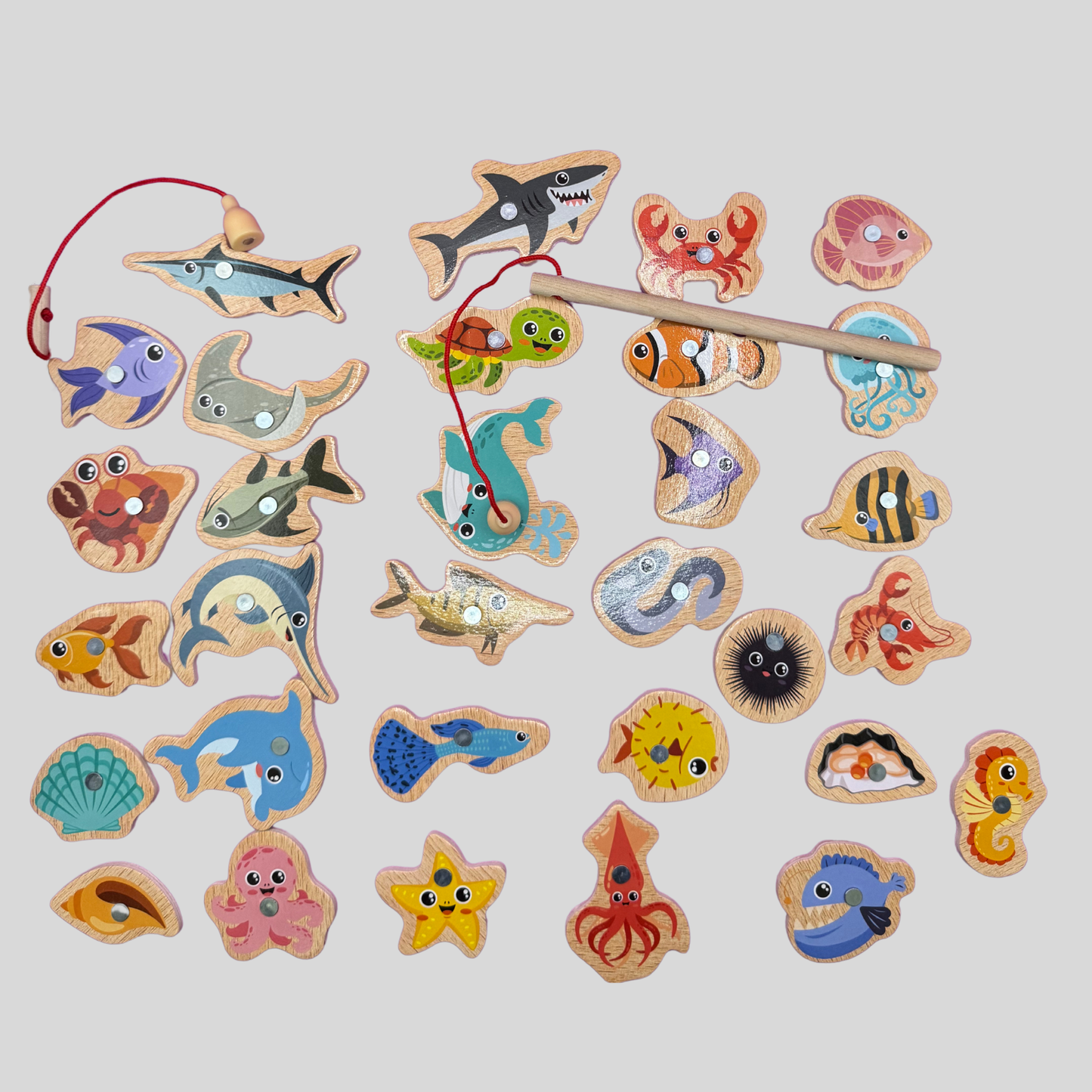 Montessori Horgász Játék